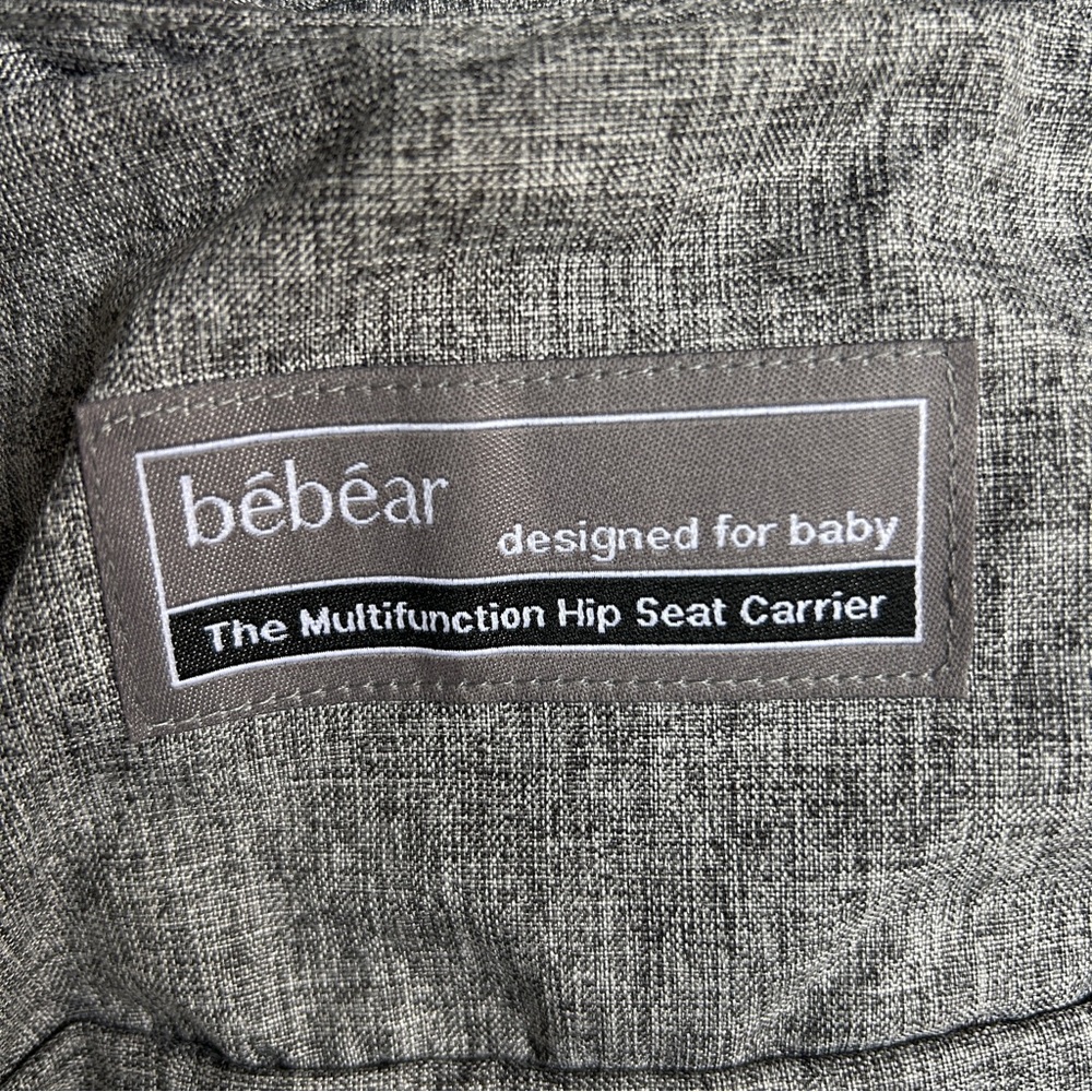Bebamour Bebear The Multifunction Hip Seat Carrier Gray - Picture 3 of 6